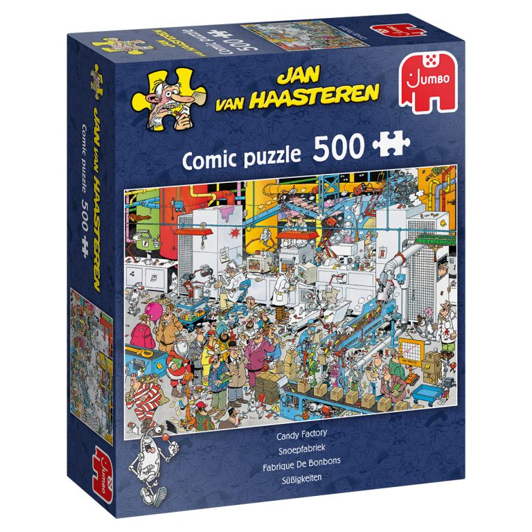 Jan van Haasteren - Süßigkeiten Fabrik - 500 Teile